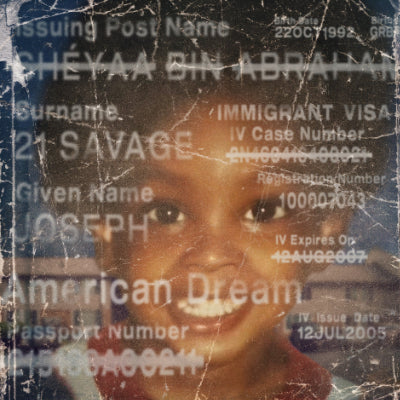 21 Savage - American Dream (Standard Black 2LP Vinyl) - Image 2