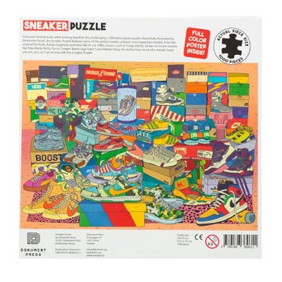 Alexander Rosso Sneaker Puzzle (1000 Piece) - Image 2