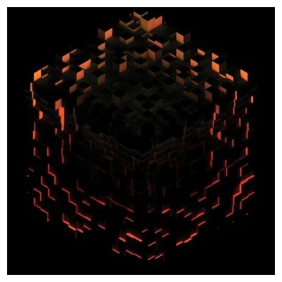 C418 - Minecraft Volume Beta (Red/Orange/Yellow Splatter 2LP Vinyl) - Image 2