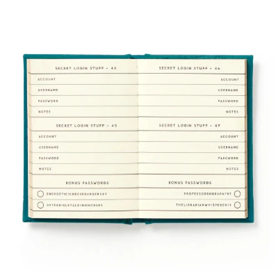 Definitely Not My Passwords - Password Diary - Image 2