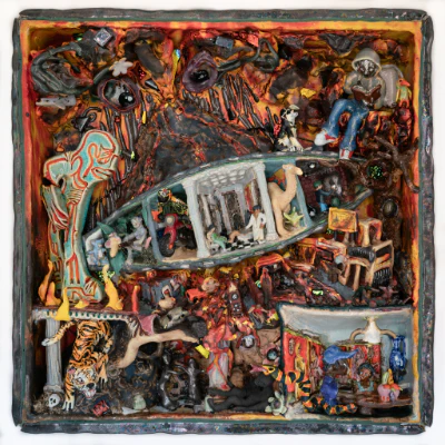 Earl Sweatshirt, MIKE! & SURF GANG - POMPEII // UTILITY (Indie Exclusive Gumby Colour 2LP Vinyl) - Image 2