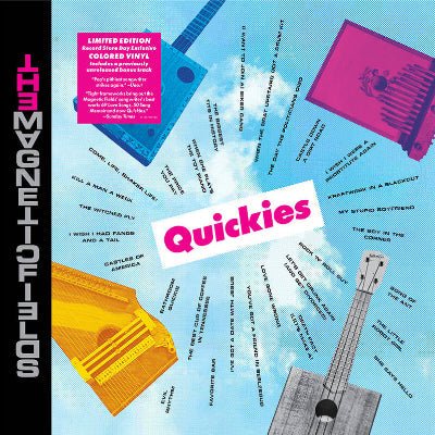 Magnetic Fields - Quickies (Translucent Magenta Coloured Vinyl) - Image 2
