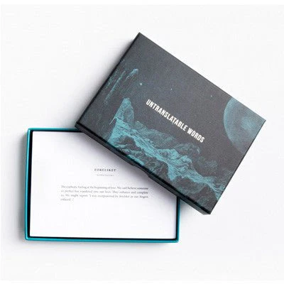 School Of Life Card Set - Untranslatable Words - Image 2