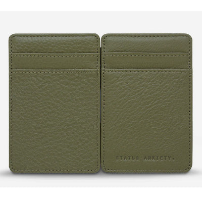 Status Anxiety Wallet - Flip (Khaki) - Image 3