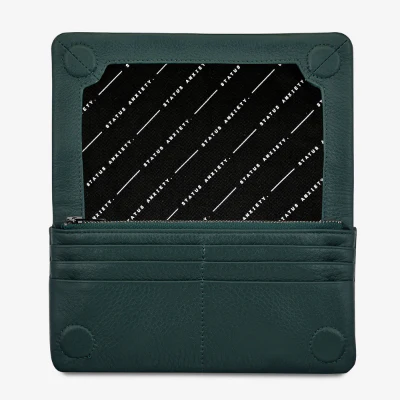 Status Anxiety Wallet - Some Type Of Love (Teal) - Image 3